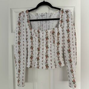 Reformation Linen Fillmore Top